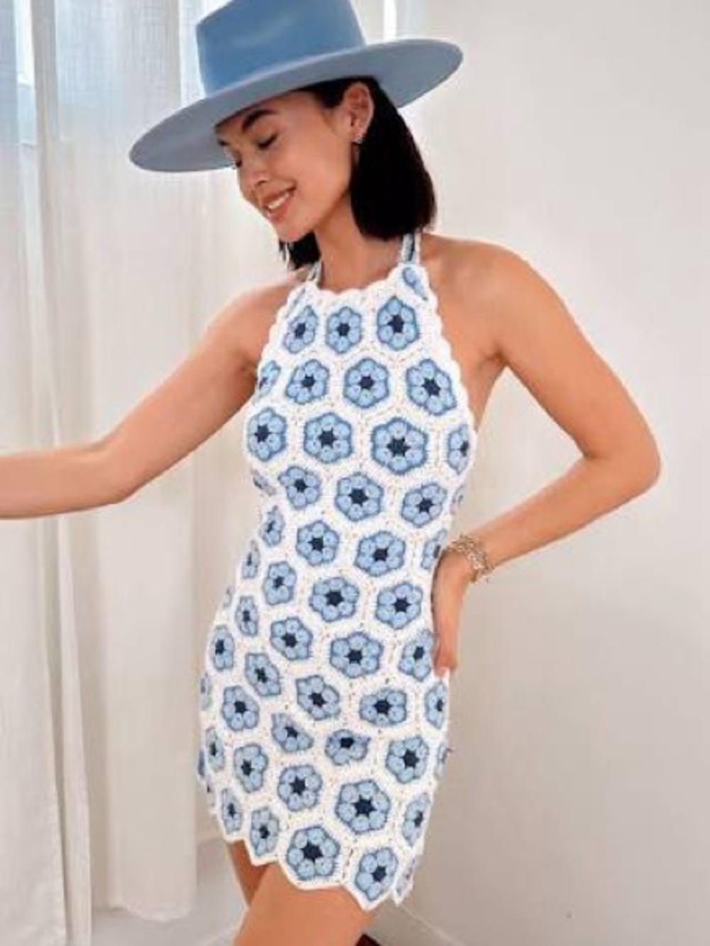 Show Me Your MuMu Happy Halter Mini Dress